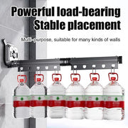 Suction Cup Wall Mounted Folding Drying Rack