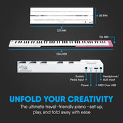 WaveRider 88 – The Foldable Full-Size Piano That Goes Anywhere 🎹