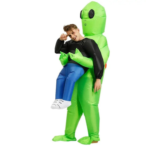 Eeky Halloween Inflatable Alien Costume – Out-of-This-World Fun for Halloween & Cosplay