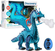 🐉 Remote Control Dragon Toy with Mist Breath, Lights, Sound, and Wing Motion