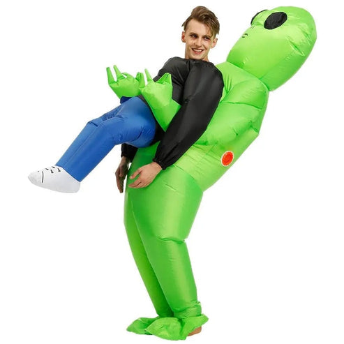 Eeky Halloween Inflatable Alien Costume – Out-of-This-World Fun for Halloween & Cosplay