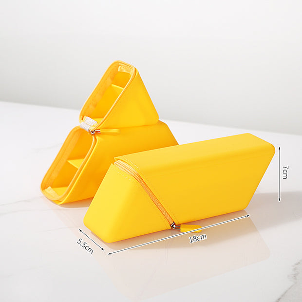 Portable Pencil Holder – Silicone 60° Divider | Convenient Positioning & Retrieval