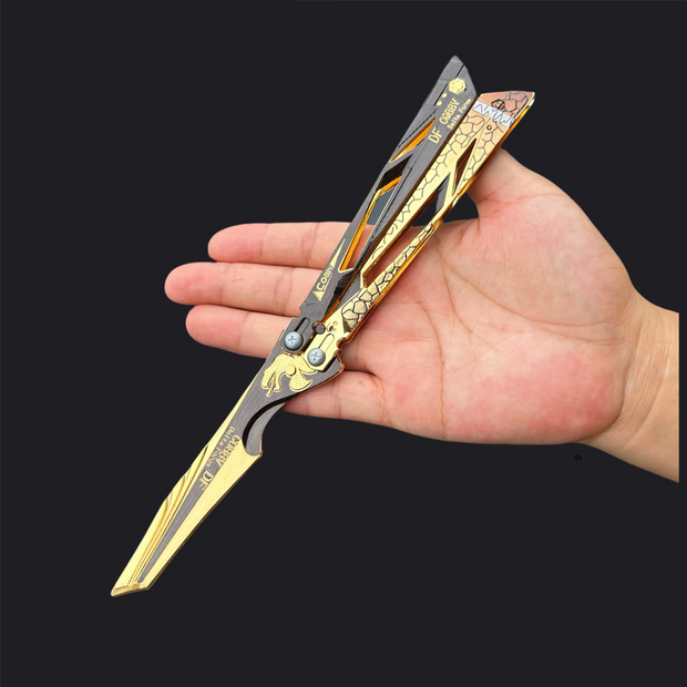Delta Force Hawk Ops Knife Flexible 22cm Folding Knife inspired Metal Replica