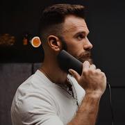 2-in-1 Beard Straightener – Ionic Heating Brush for Men’s Grooming