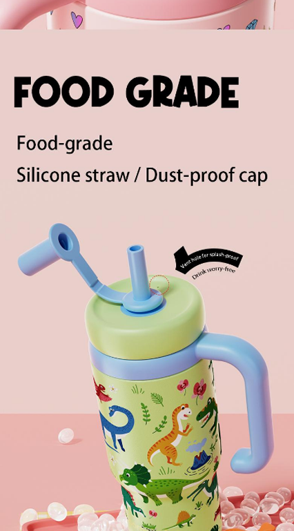 Interactive Whale Fountain Tumbler water Bottle