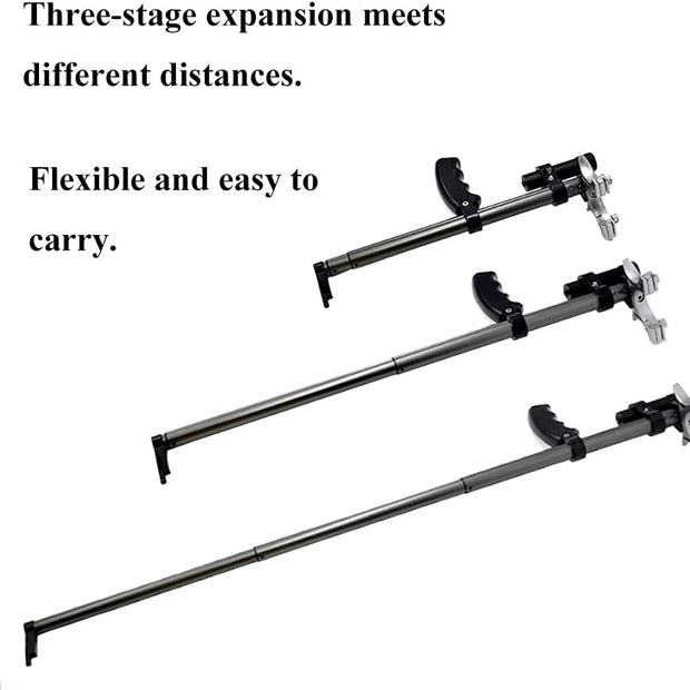 High-Precision Telescopic Slingshot – High-Power Rubber Band Catapult with Laser Aiming