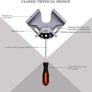 🧰 90° Right Angle Clamps – Precision Aluminum Corner Tool for Woodworking, Welding & DIY Projects