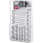 Multi-Functional Battery Storage Box – Categorized Storage | Dustproof & Moisture-Resistant, Easily Organize All Types of Batteries
