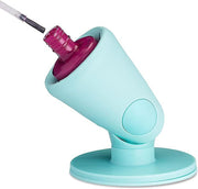 Hinge-Style Anti-Spill Nail Polish Holder – Adjustable Tilt with Air-Lock Suction for Mess-Free Manicures