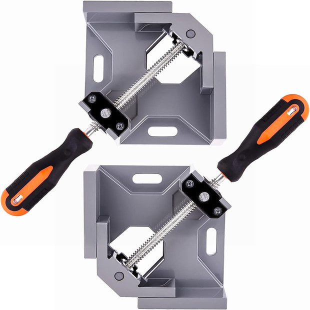 🧰 90° Right Angle Clamps – Precision Aluminum Corner Tool for Woodworking, Welding & DIY Projects