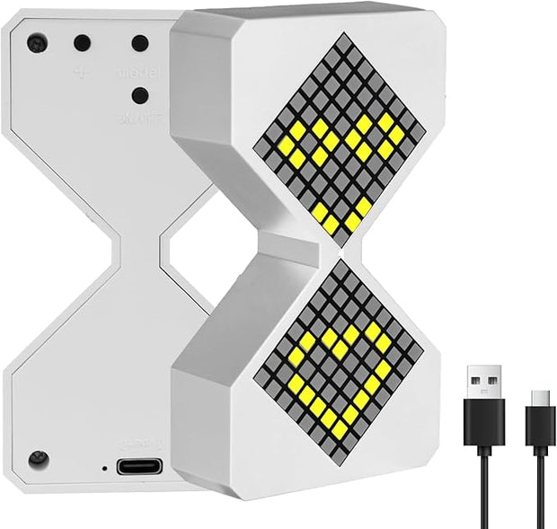 LED Digital Electronic Hourglass Gravity Sensor Timer