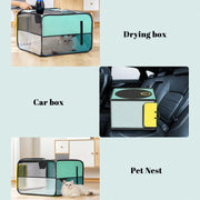 🐾 Portable Pet Drying Box – Hands-Free, Splash-Free Grooming Solution