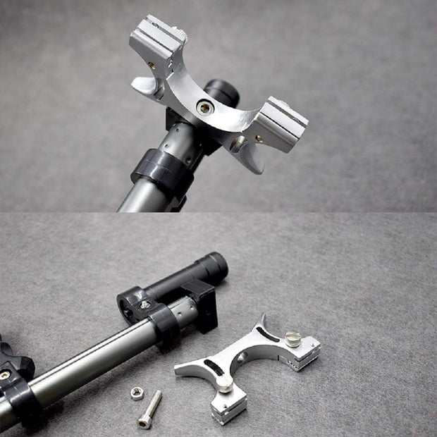 High-Precision Telescopic Slingshot – High-Power Rubber Band Catapult with Laser Aiming