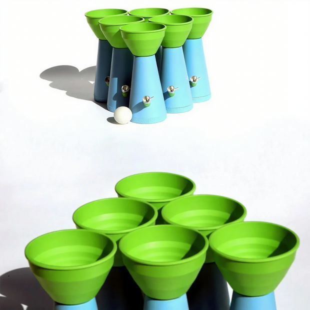 Party Pong Set –  Game with Removable Parts & Balls