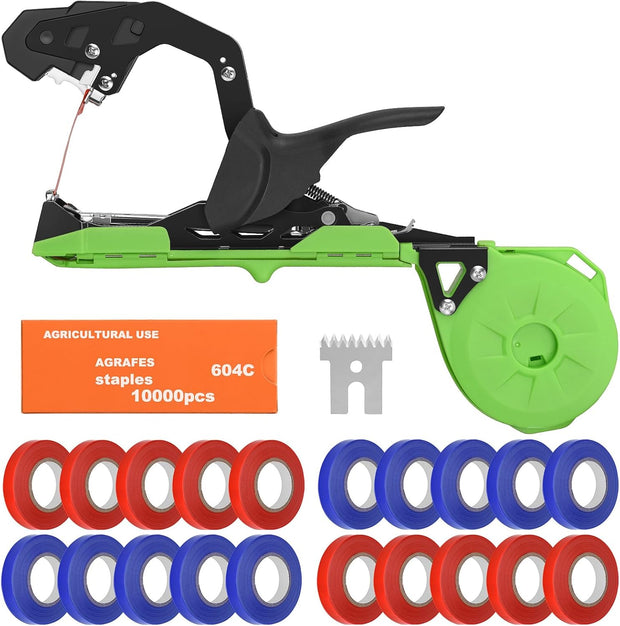 Upgraded Plant Tying Tape Gun – Fast Binding Tool for Vines, Tomatoes & Grapes