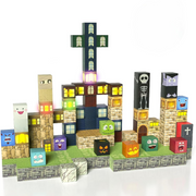 Magnetic Building Blocks – 137 PCS Light-Up STEM Set for Kids