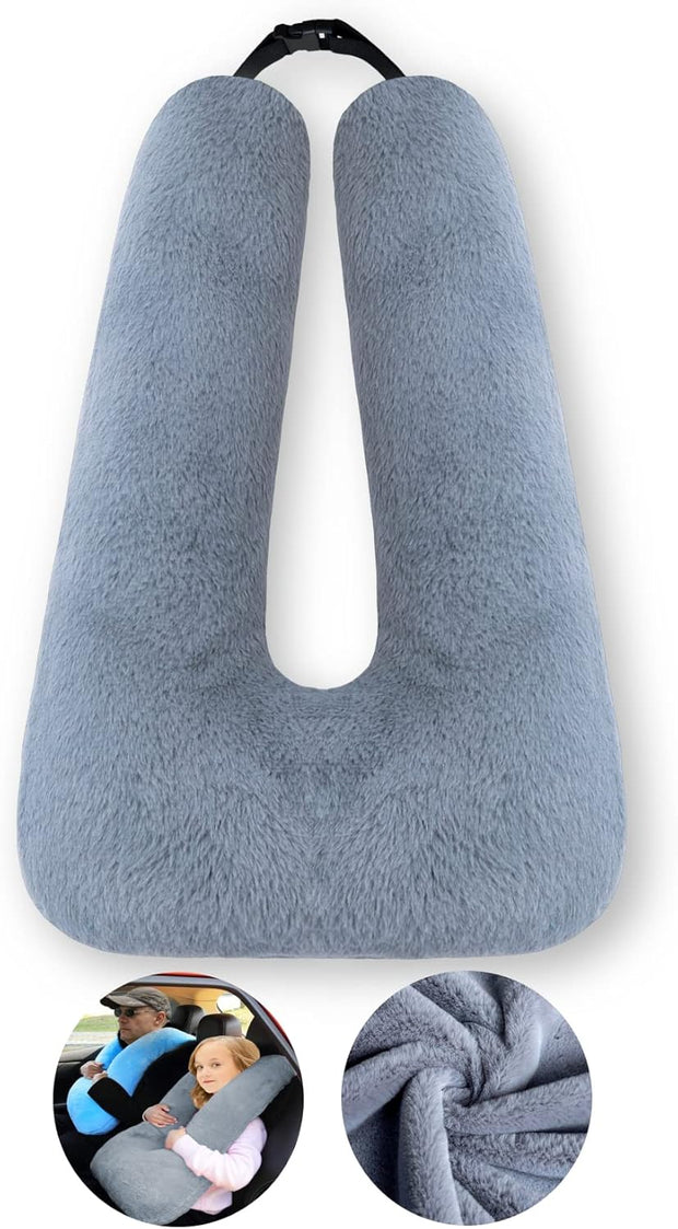 Travel Pillow for Car Back Seat – Comfortable Neck Cushion for Kids & Adult