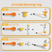 3-in-1 Sensory Toy Set with Whistle & Floating Ball – Fine Motor Skill Toy for Toddlers