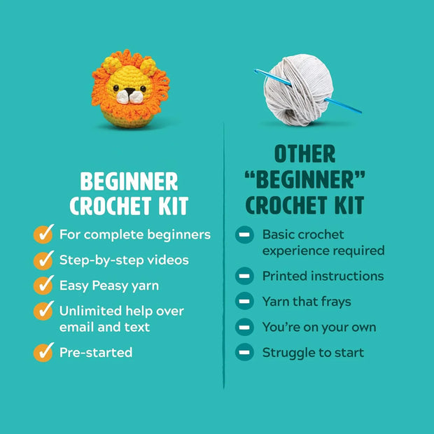 Beginner Crochet Kit – Squid Game Guard Character