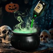 Halloween Floating Potion Set – DIY Mist Cauldron with Eerie Glow & Reusable Design
