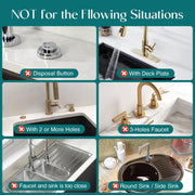 Diatom Sink Drying Stone Mat – Quick-Dry Water Absorbing Tray for Kitchen & Bathroom