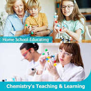 Organic Chemistry Model Kit – Molecular Structure Set with Instructions & Templates