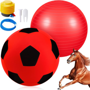40-Inch Giant Horse Play Ball – Anti-Burst with Cover & Pump
