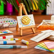 44-Piece Magic Foam Texture Painting Set – Creative Art & Craft | 3D Effect Texture Painting Kit for Kids and Adults