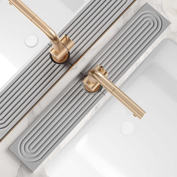 Diatom Sink Drying Stone Mat – Quick-Dry Water Absorbing Tray for Kitchen & Bathroom