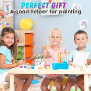 Brush Cleaner, Upgraded 5-in-1 Painting Supply with Drain and Brush Holder