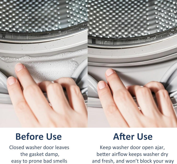 Magnetic Front-Loading Washing Machine Door Support Bracket