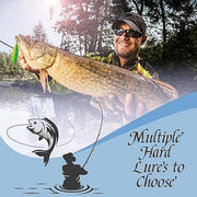 2025 Christmas Advent Calendar, Fishing Gear Set, Lures, Fun Fishing