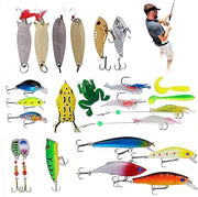2025 Christmas Advent Calendar, Fishing Gear Set, Lures, Fun Fishing
