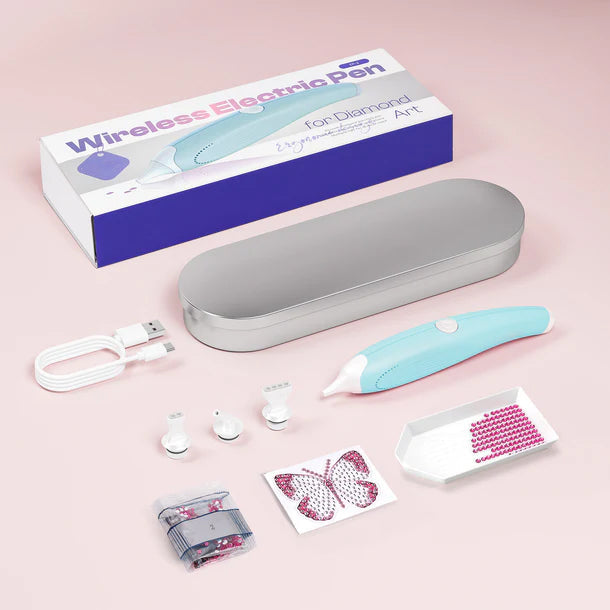 Electric Diamond Painting Pen – Ergonomic Design | Cordless & Corded Options