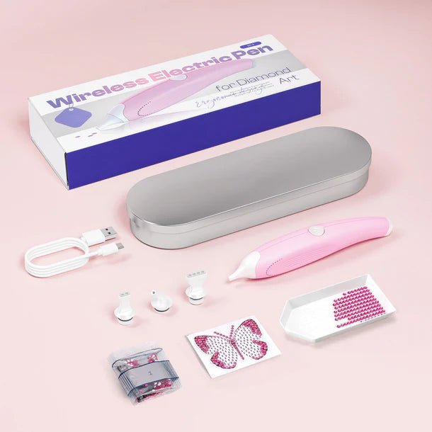 Electric Diamond Painting Pen – Ergonomic Design | Cordless & Corded Options