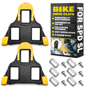 Bicycle Locking Tab and Cover Set 🚴‍♂️ – Compatible with Road Bike Pedals