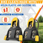 Bicycle Locking Tab and Cover Set 🚴‍♂️ – Compatible with Road Bike Pedals