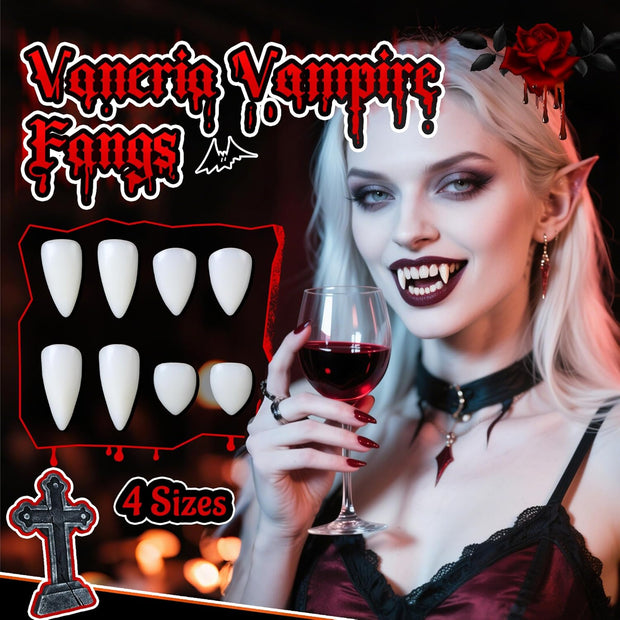 Vampire Fangs with Coffin Box – Halloween Costume Accessory