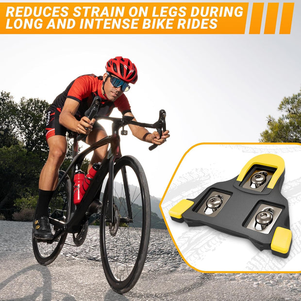 Bicycle Locking Tab and Cover Set 🚴‍♂️ – Compatible with Road Bike Pedals