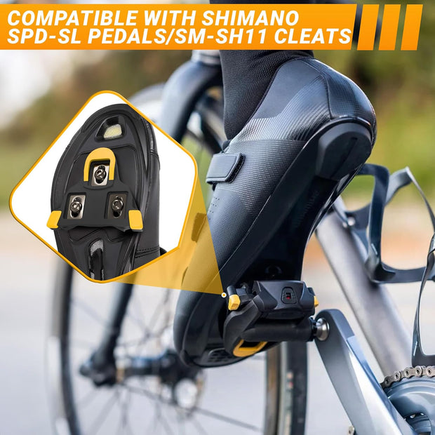 Bicycle Locking Tab and Cover Set 🚴‍♂️ – Compatible with Road Bike Pedals