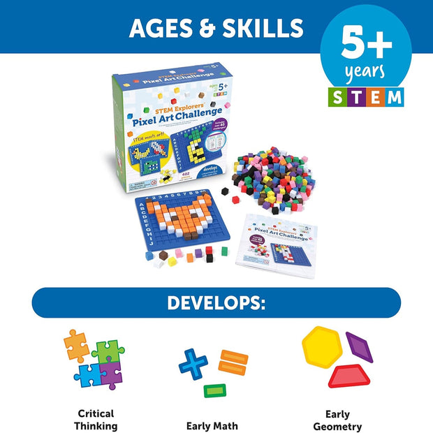 🎨 Pixel Art Challenge – Solve Fun Coding & Math Puzzles Through Creative Pixel Art!