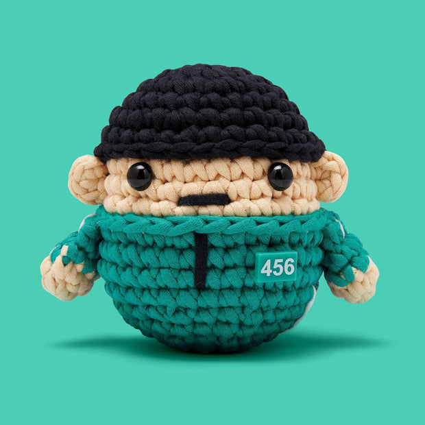 Beginner Crochet Kit – Squid Game Guard Character