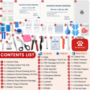 Pet First Aid Kit – Essential Emergency Kit for Dogs & Cats