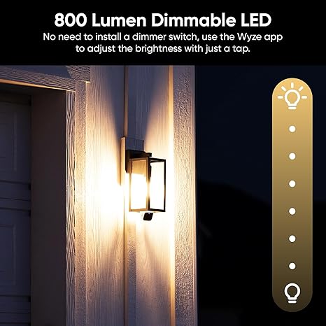 2K HD Wireless Security Camera – Indoor/Outdoor Color Night Vision | Dimmable LED Bulb & 160° Wide-Angle | AI Detection & Voice Assistant Support