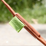 Premium Leather Dog Leash with Dual Rollers | 5.5 ft, Durable Brass Hardware