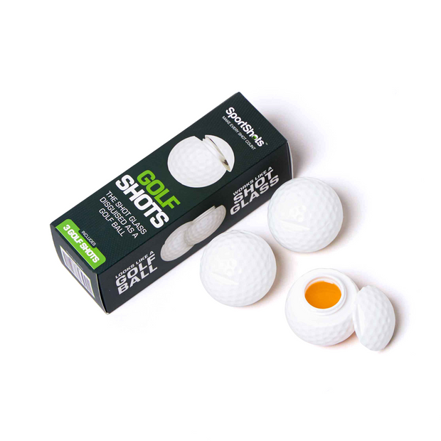 ⛳ Golf Ball Shot Glasses – Fun & Unique Drinkware for Golf Lovers
