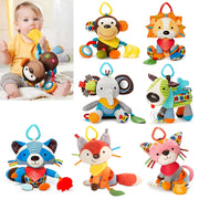 Multi-Sensory Animal Rattle – Colorful Toy for Early Development