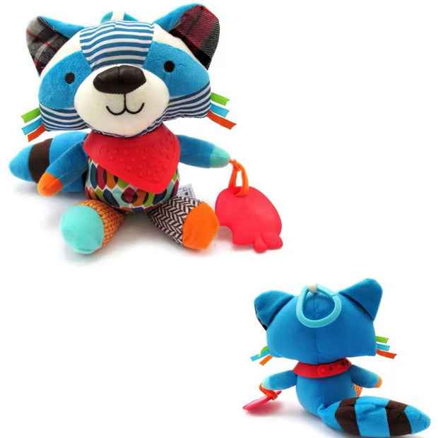 Multi-Sensory Animal Rattle – Colorful Toy for Early Development