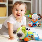 Multi-Sensory Animal Rattle – Colorful Toy for Early Development