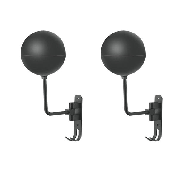 Versatile 2-in-1 Metal Helmet & Accessory Rack | Dual Hooks with 180° Swivel Rotation